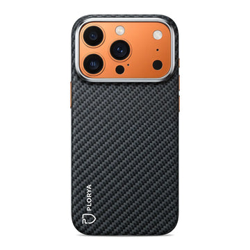 Plorya Black Grey Fiber Case