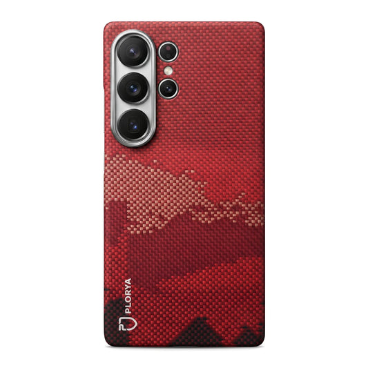 Plorya Mountain River Aramid Fiber Case for Samsung